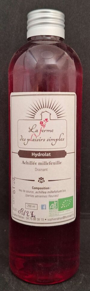 Achillée Millefeuille, hydrolat bio eau florale