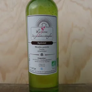 Menthe poivrée, hydrolat bio