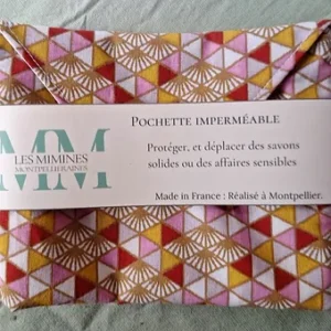 Pochette savon imperméable
